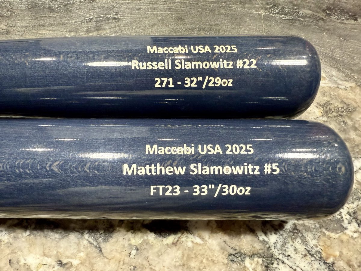 slamo_2028's tweet image. Came home to two new bats! Thank you @MaccabiUSA
Can’t wait to represent the USA in Israel this summer! @Maccabiah2022
@ILBaseAcademy