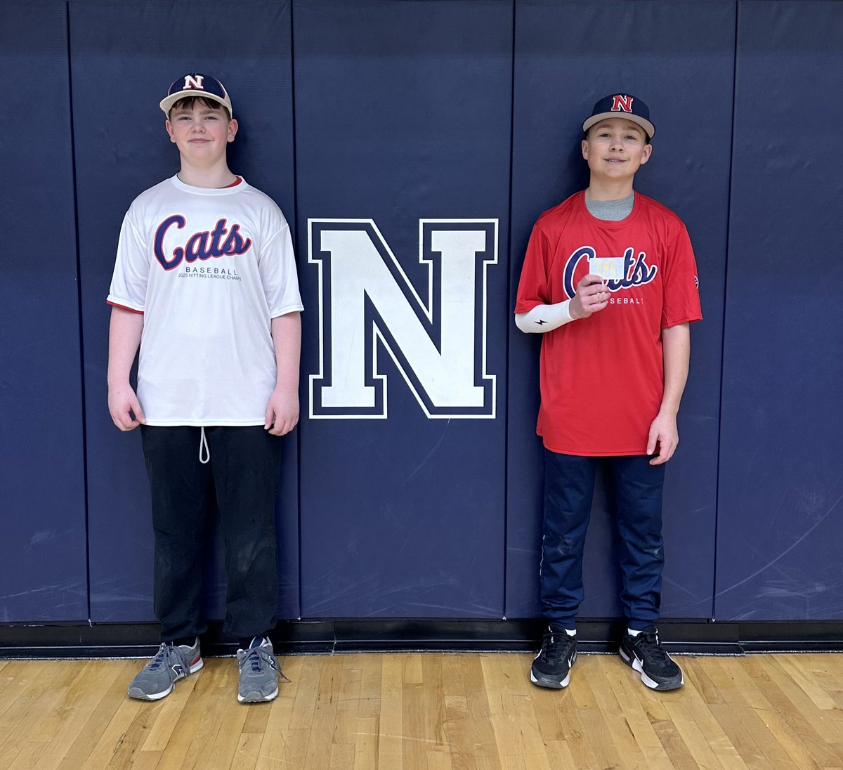 Congrats to our Hitting League Award Winners in grades 6-7!🏆Hitting League Champ for overall hitting statistical leader and our Camper Award for commitment/improvement. 

6th Champ: Jack Musshel
Camper Award: Theodore Badenhop
7th Champ: Mason Hood
Camper: Grant Bostelman