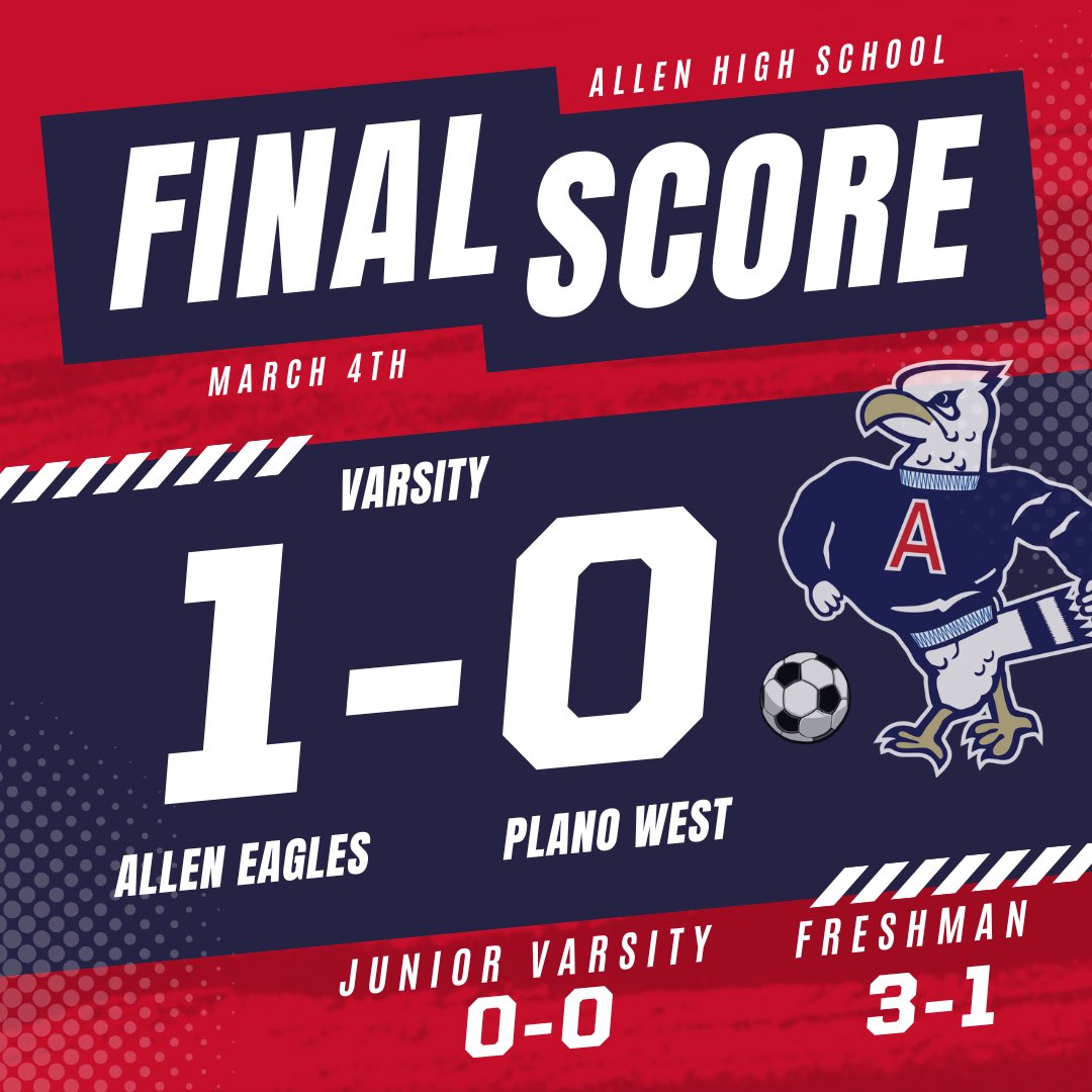 Eagles had a successful night over the Wolves!
Varsity ⚽️: Harsh Kumar