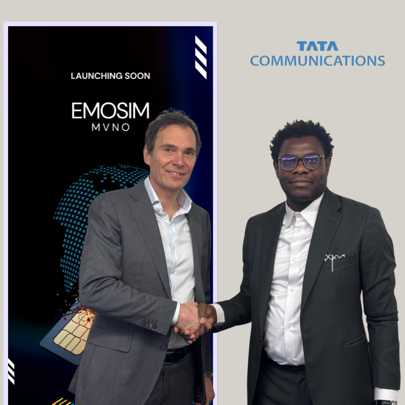 tata_comm's tweet photo. Exciting news from Mobile World Congress 2025 in Barcelona!

EMOSIM, a mobile virtual network operator (MVNO), has partnered with Tata Communications to power its entry into the Nigerian telecommunications market. This collaboration will help EMOSIM launch a MVNO and Nigeria’s first travel eSIM for outbound travellers and provide seamless connectivity and telecom services across the region.

Leveraging the industry leading MVNE platform with key features like Integrated KYC, Digital onboarding, interoperability and more by Tata Communications MOVE™, EMOSIM aims to deliver unmatched network reliability, seamless user experiences and fast-track digital adoption in Nigeria. Our collaboration with EMOSIM underscores a shared vision for digital inclusion and technological advancement, aligning with Nigeria’s commitment to innovation in telecommunications.

Here’s a look at our partnership announcement in pictures.

#MWC2025 #Connectivity #Telecom #eSIM #Nigeria