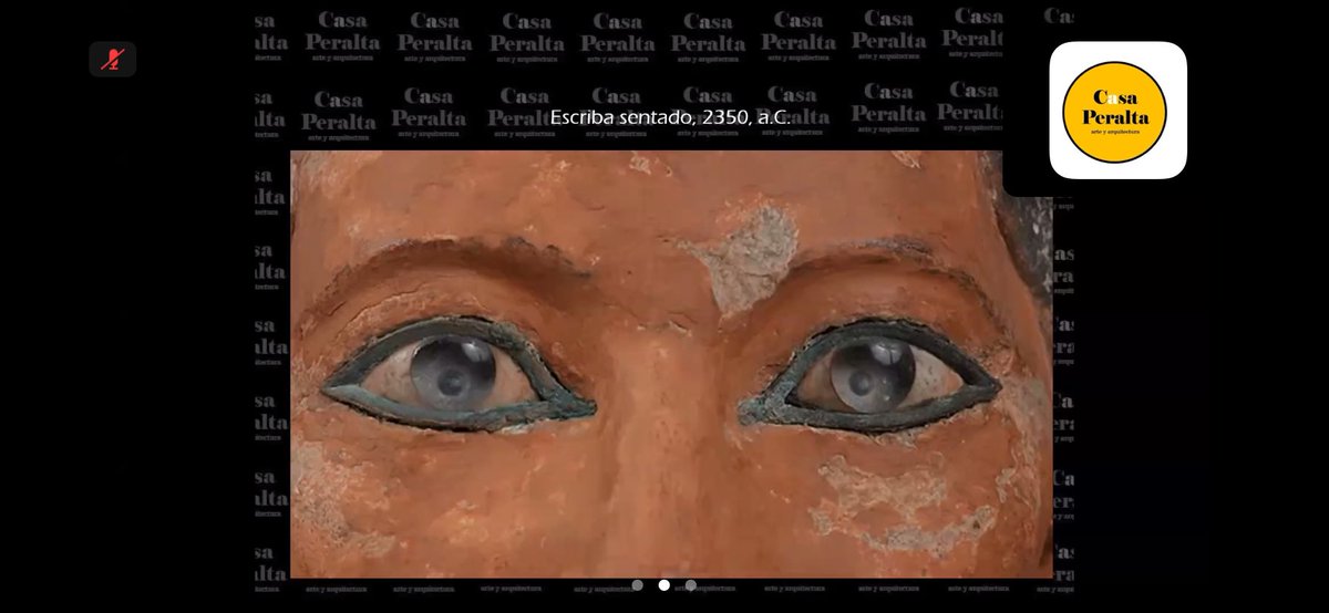 aida_aixa's tweet image. El #Escriba Sentado, antecedente del #notario moderno, es una de las estatuas más representativas de la escultura del antiguo Egipto. Creada en una época en la que que el imperio se encontraba en la cima de su gloria. Su mirada transmite la claridad con la que realiza su labor.