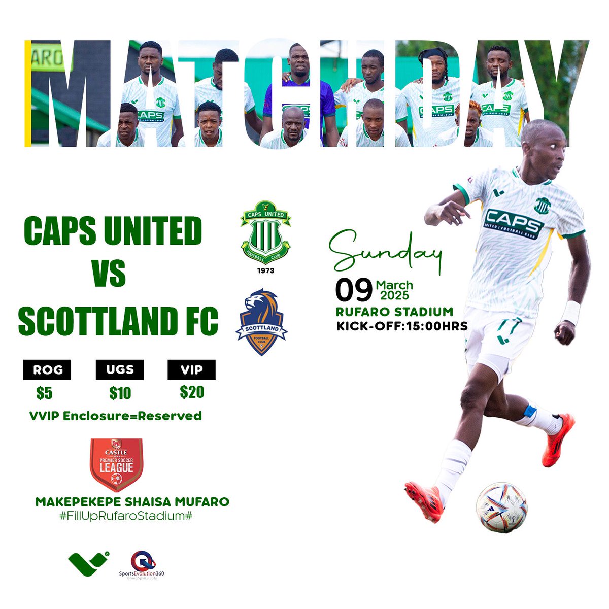 capsunitedfczw's tweet image. Handei vanoenda 🎶 🎶
