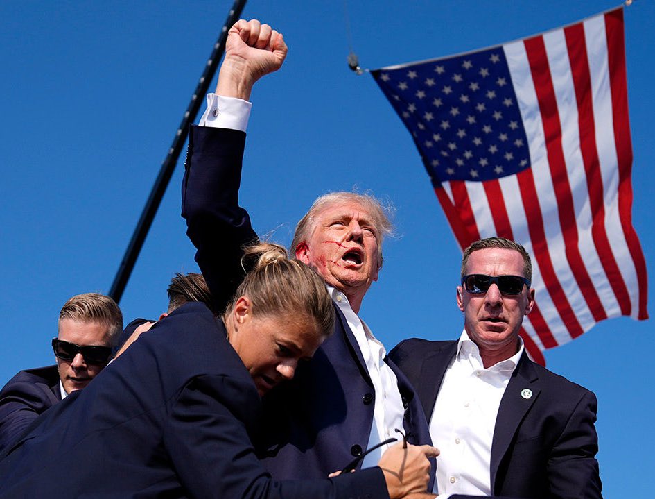 Trump recounts telling Marc Fogel’s mother that he would get her son out of a Russian prison at the Butler rally in Pennsylvania— minutes before he was shot.

Trump kept his promise.