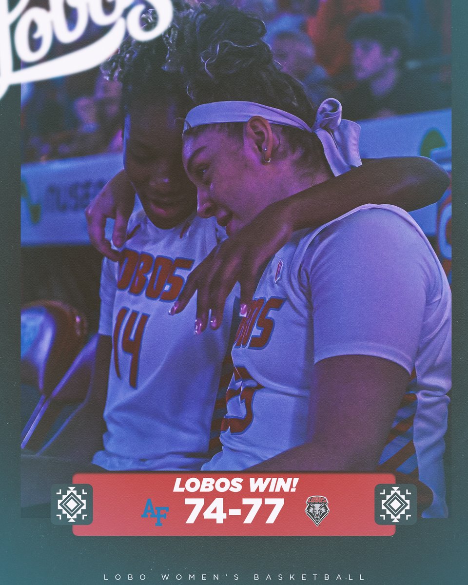 Ending the MW schedule with a W. 

#GoLobos