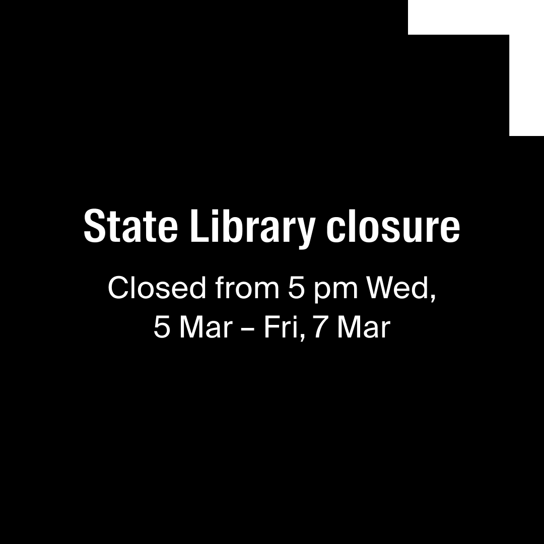 State Library will be closed to the public from 5pm Wednesday 5 March, ahead of the potential impact of Tropical Cyclone Alfred, and remain closed on Thursday and Friday.
QLA nominations are open - go to ow.ly/16wZ50VaLTY to nominate.