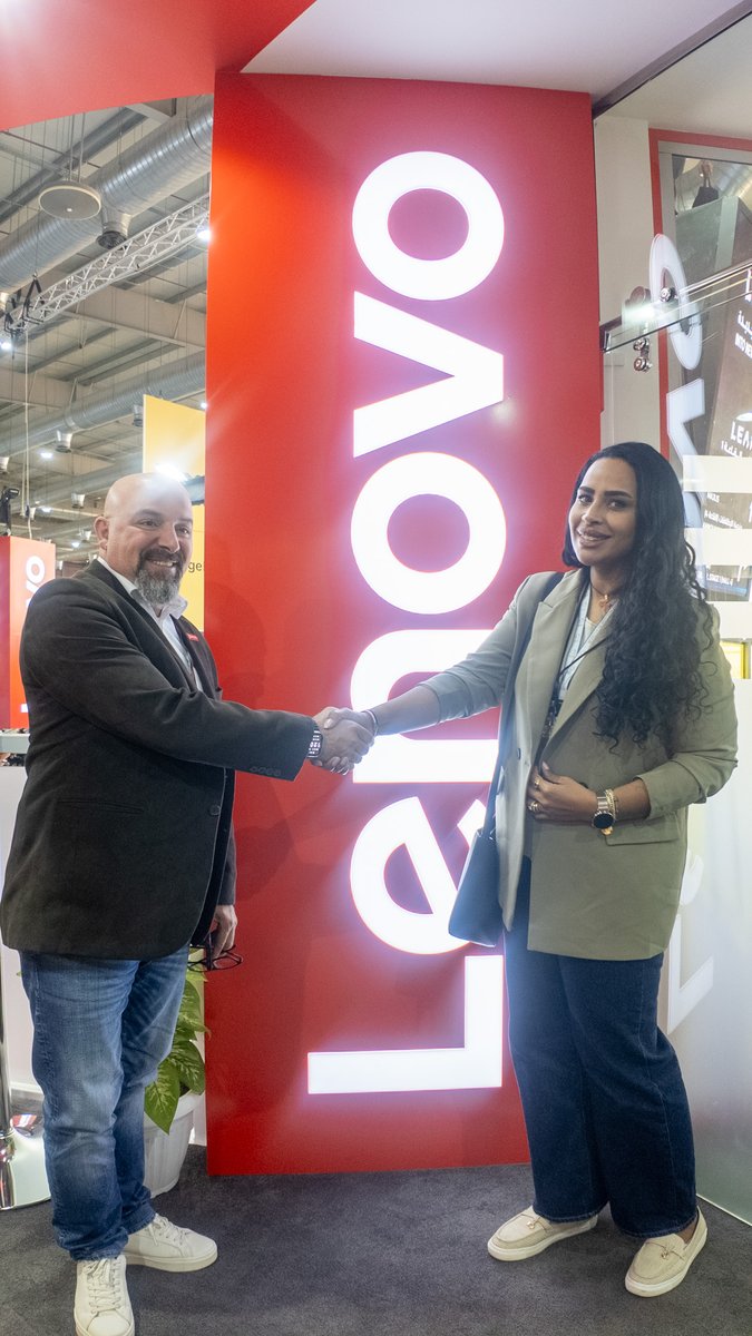 tihamatalks's tweet photo. Strengthening our partnership with Lenovo at #LEAP2025! We are excited to sign an extended MOU, reinforcing our commitment to innovation and technology excellence. Big things are ahead! 🤝✨ #Lenovo #TechLeadership #FutureOfTech https://t.co/szJ5YPNWnZ