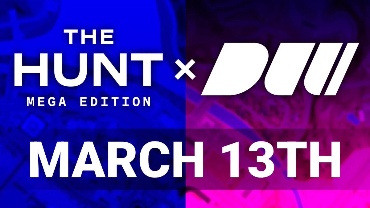 DriveWorldRBLX's tweet image. Start your engines... Drive World will be participating in The Hunt: Mega Edition! 🏎️💨

📅 See you on March 13th!
#Roblox #TwinAtlas