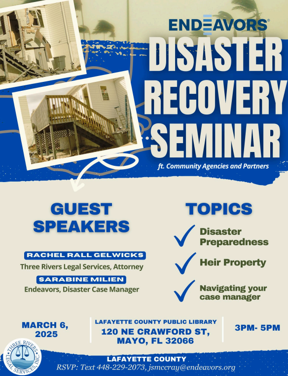 Join us for an insightful seminar on disaster recovery this Thursday!💪 

#DisasterRecovery