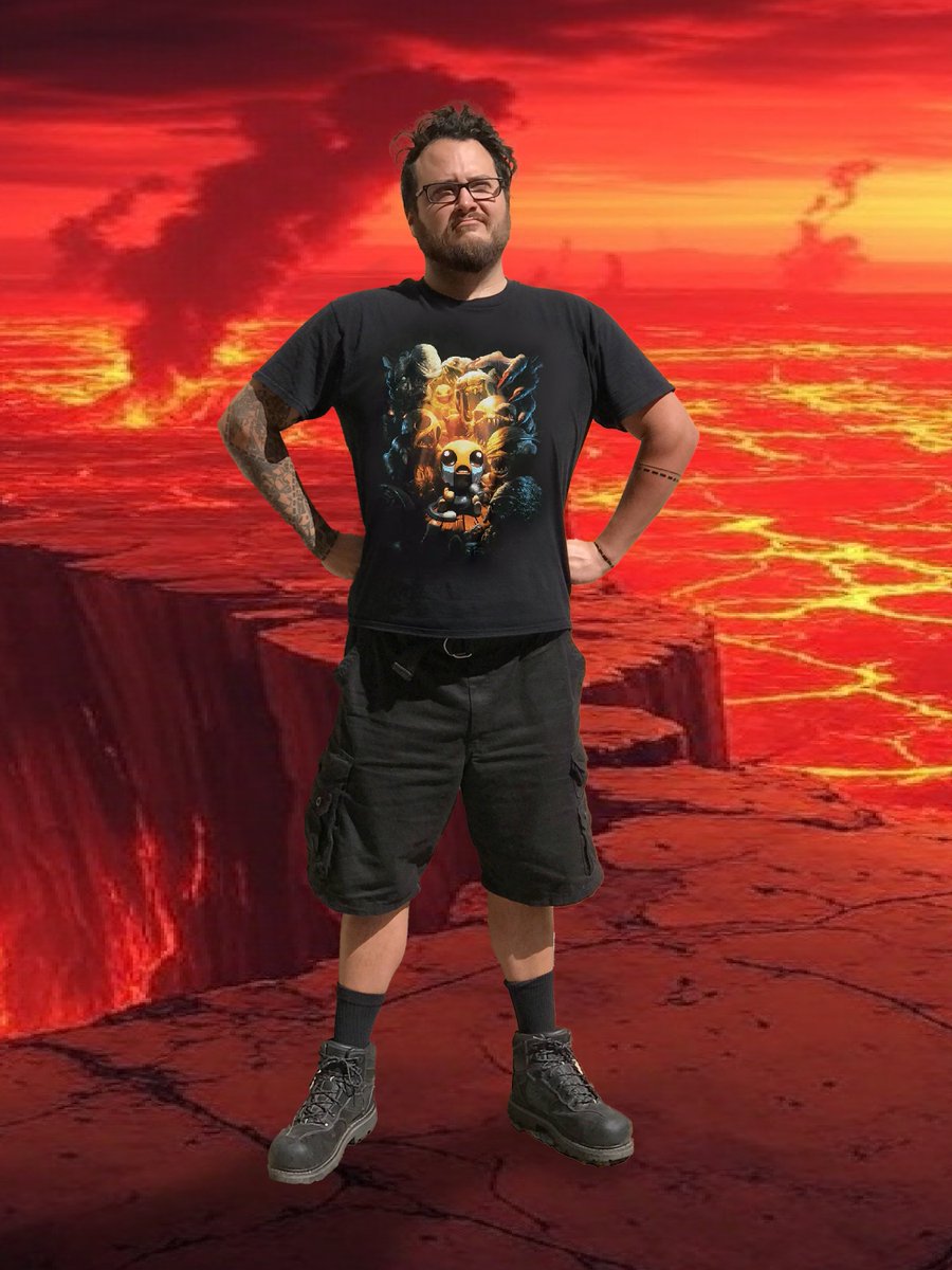 Bought some <a href="/HotTopic/">Hot Topic</a> #TBOI shirts in M, L and XL. The <a href="/nicalis/">Nicalis, Inc.</a> team and I will be giving them away to followers soon. Follow for more info.