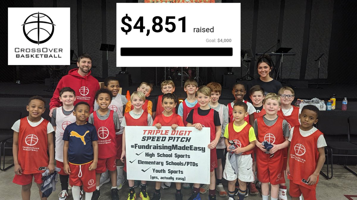 Triple Digit Speed Pitch (@tripledigitsp) on Twitter photo Wow! <a href="/eastpointe614/">Eastpointe Christian Church</a>'s Crossover Basketball raised nearly $5000 with their Hot Shot #FundraisingMadeEasy event
♥️ and SHARE this post to add $1 to their total.
FOLLOW us, if you don't already, to add another $1!
Up to $250 across all social media. For the next 24 hours. Wow! <a href="/eastpointe614/">Eastpointe Christian Church</a>'s Crossover Basketball raised nearly $5000 with their Hot Shot #FundraisingMadeEasy event
♥️ and SHARE this post to add $1 to their total.
FOLLOW us, if you don't already, to add another $1!
Up to $250 across all social media. For the next 24 hours.