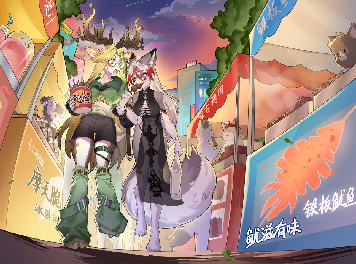 OYxiafei's tweet image. 虽然但是，这样上街（目移）