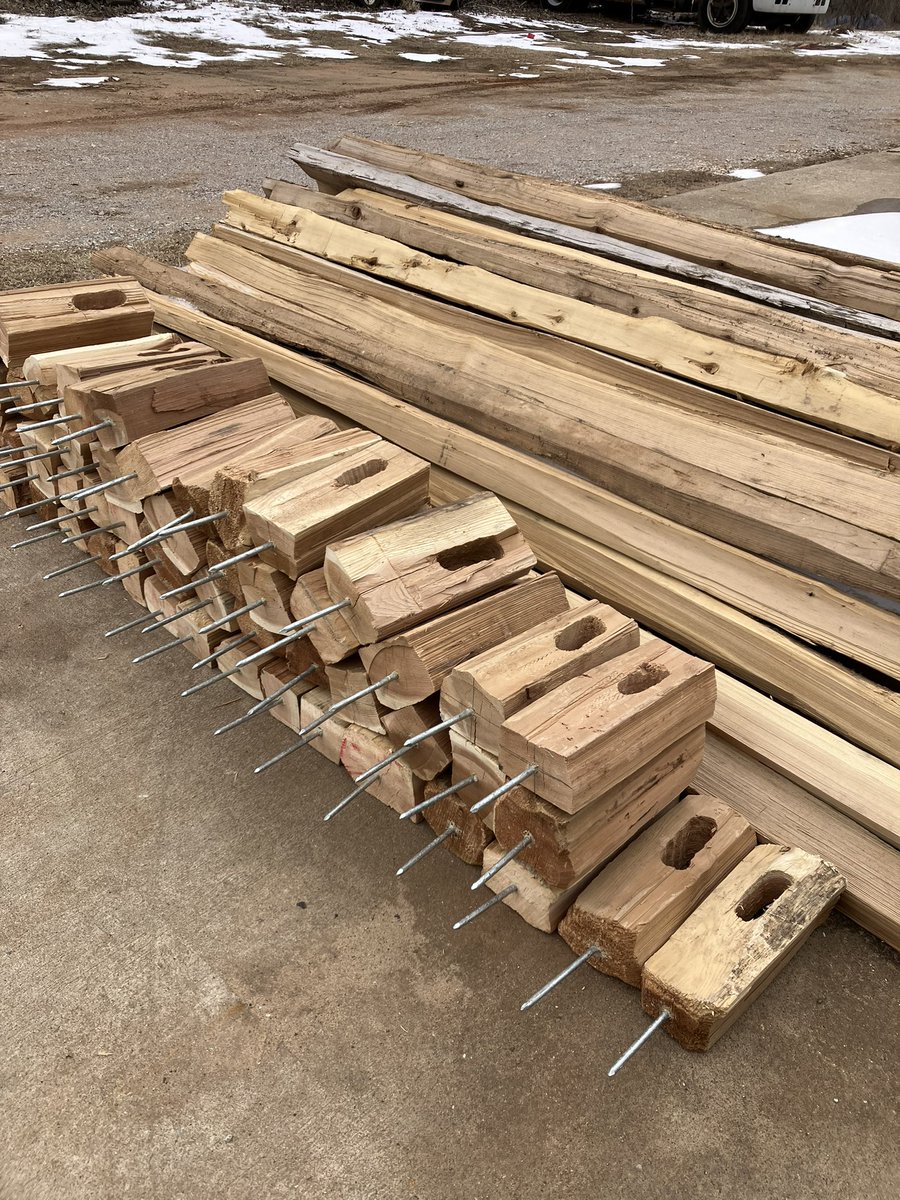 Putting the final touches on winter projects this week.