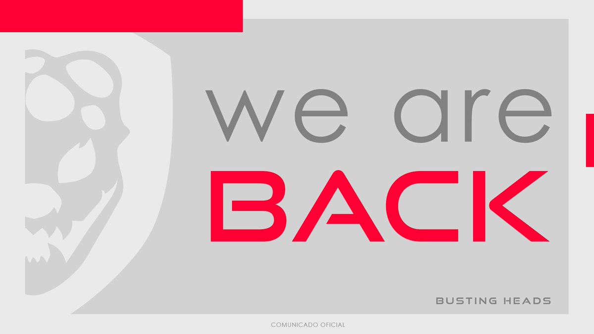 Manada estados de vuelta 🔥, volvemos con más fuerza. 👊🏻
¿Listos para lo que se viene? 💥

#esports #eSportsLatam #weareback #GoBH #videojuegos #DeVueltaAlJuego