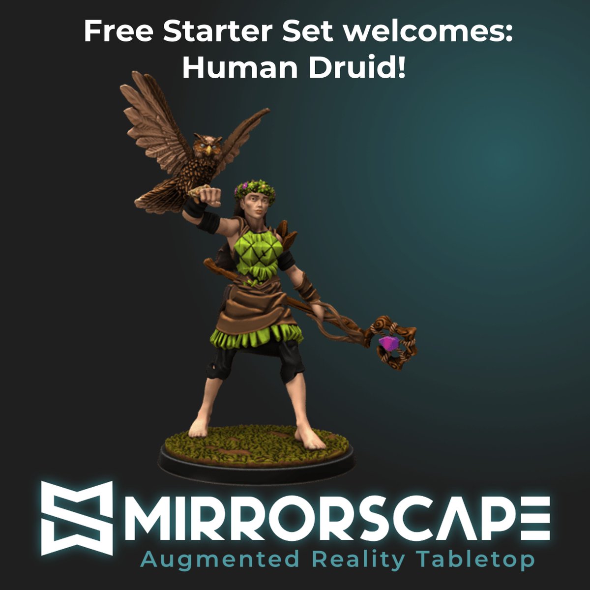mirrorscapexr (@mirrorscapexr) on Twitter photo Welcome this Human Druid by <a href="/TitanCraftMinis/">TitanCraft</a> to the Free Starter Set! These spellcasters draw their powers from nature and have a connection to animals, they make an interesting addition to any #ttrpg adventuring party. Get yours! mirrorscape.com/redirect #dnd #pathfinder #TOV Welcome this Human Druid by <a href="/TitanCraftMinis/">TitanCraft</a> to the Free Starter Set! These spellcasters draw their powers from nature and have a connection to animals, they make an interesting addition to any #ttrpg adventuring party. Get yours! mirrorscape.com/redirect #dnd #pathfinder #TOV