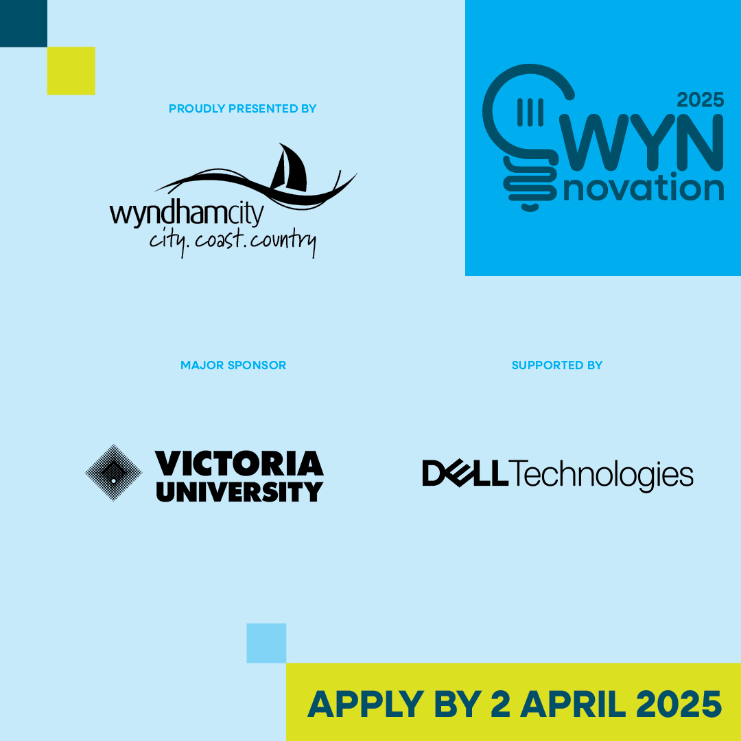 Calling all startups, innovators and entrepreneurs! Got a big business idea for Wyndham? Take it to the next level with the WYNnovation Pitch Competition! Applications open until Wednesday, 2 April, with $20,000 in prize money. 
wyndham.vic.gov.au/wynnovationpit…