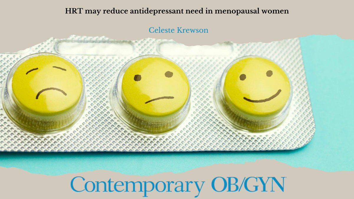 ContempOBGYN's tweet photo. A new study presented at #ISSWSH2025 suggests hormone replacement therapy may help improve mood symptoms in menopausal women. early 40% of participants reported reducing or stopping medication after starting HRT. #Menopause #HRTResearch
Read more: https://t.co/lSoavpR0lr https://t.co/fFzNYvugXg