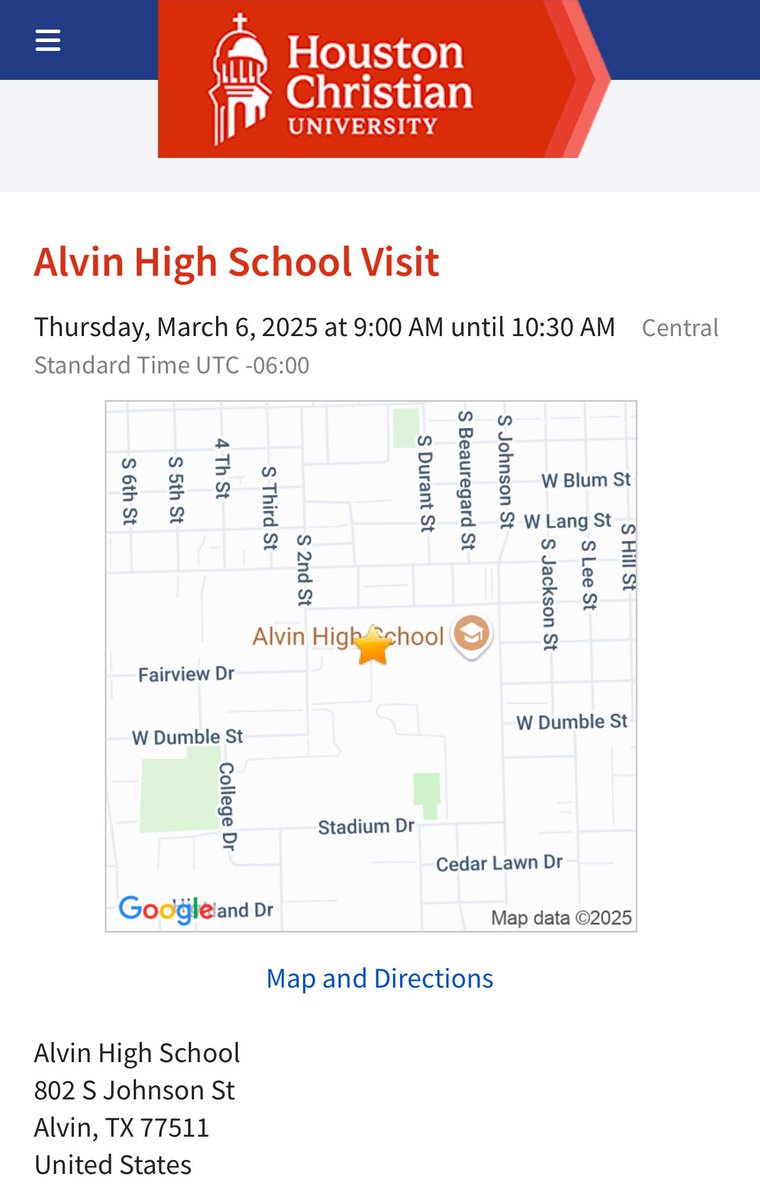 Juniors and Seniors, tomorrow is the last day to sign up for the admissions presentation by Houston Christian University. To participate, please scan the QR code to register.