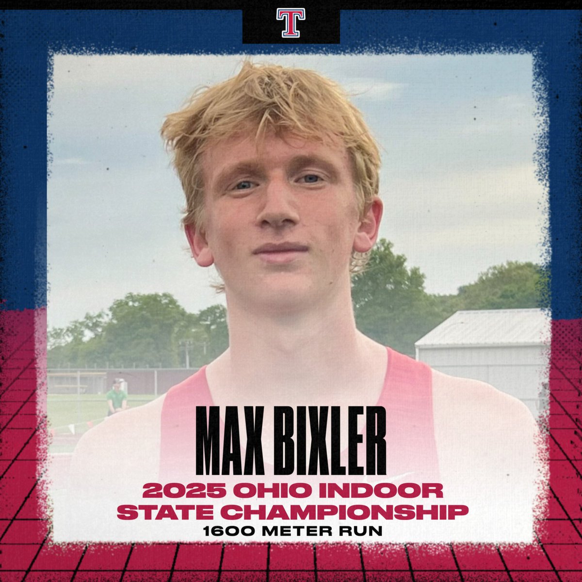THS_Track_Field's tweet photo. Congratulations to Max Bixler! Max will be competing this Saturday in the 1600 Meter Run at the OATCCC Ohio Division 2 State Championship at Spire.  Let’s Go Max! https://t.co/8f30AX1V6B
