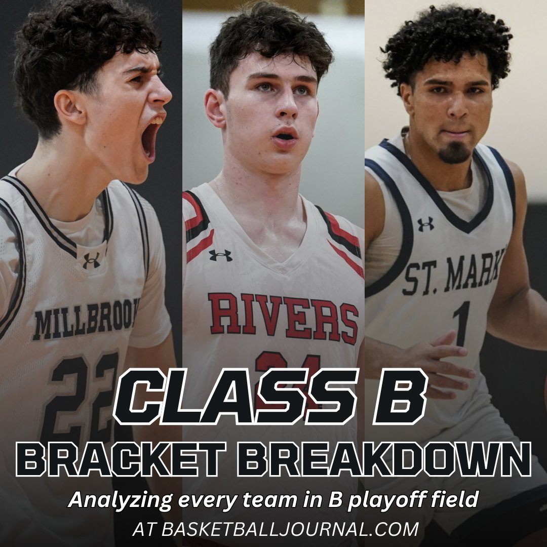 New England Basketball Journal (@nehoopjournal) on Twitter photo Rivers is chasing a fourth consecutive championship in Class B, and there are several other contenders looking to take the crown.
As the playoffs begin, <a href="/steve_hewitt/">Steve Hewitt</a> breaks down the teams in the Class B field: basketballjournal.com/2025/03/03/nep… Rivers is chasing a fourth consecutive championship in Class B, and there are several other contenders looking to take the crown.
As the playoffs begin, <a href="/steve_hewitt/">Steve Hewitt</a> breaks down the teams in the Class B field: basketballjournal.com/2025/03/03/nep…