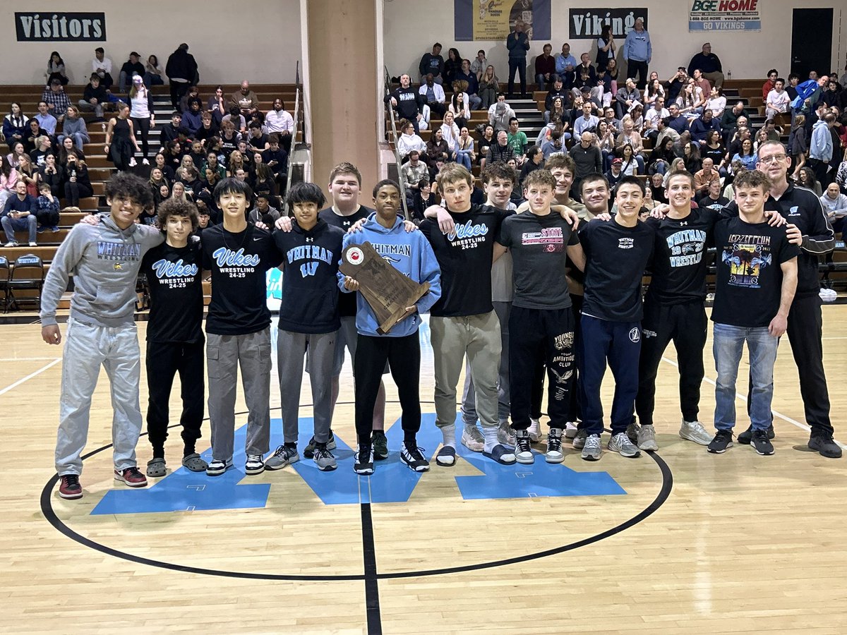 Whitman Sports (@wwhsathletics) on Twitter photo We got to honor our State Championship Wrestling team tonight during our playoff basketball game. Back to back champs! Congrats on a great season! <a href="/WaltWhitmanMCPS/">Walt Whitman</a> <a href="/WWHSWrestling1/">Coach Manon</a> We got to honor our State Championship Wrestling team tonight during our playoff basketball game. Back to back champs! Congrats on a great season! <a href="/WaltWhitmanMCPS/">Walt Whitman</a> <a href="/WWHSWrestling1/">Coach Manon</a>