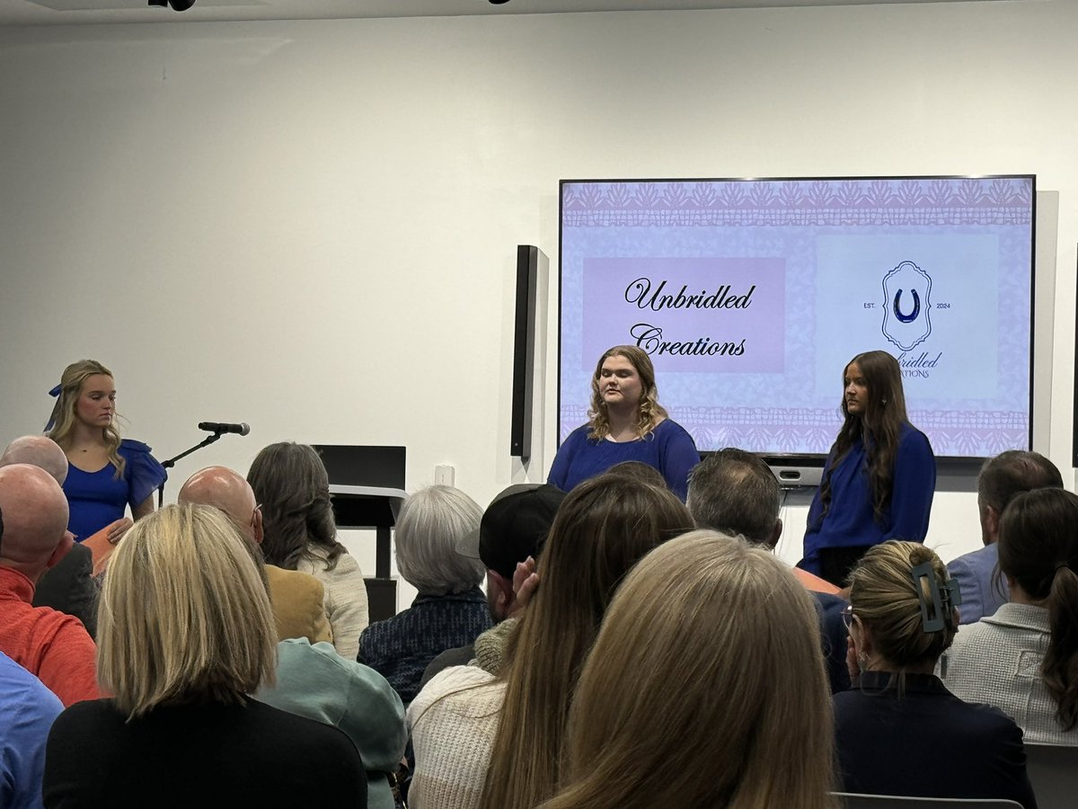 First up Unbridled Creations! <a href="/russellind/">Russell Independent</a> <a href="/KY_CTE/">Kentucky Office of Career and Technical Education</a>