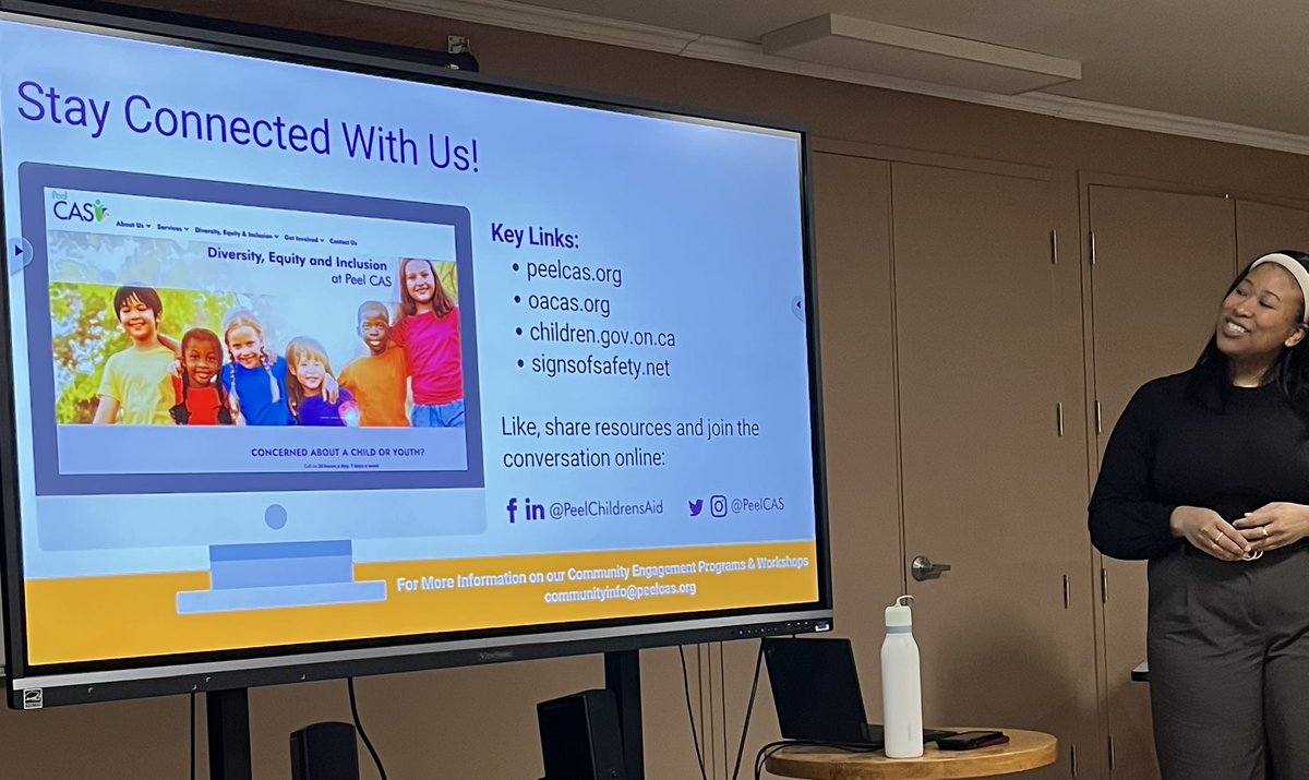 Big thanks to @PeelChildrensAid for an insightful presentation to our senior officers on #DutyToReport. Your expertise and collaboration help us better serve and protect our community. Together, we make a difference! #CommunityPartners