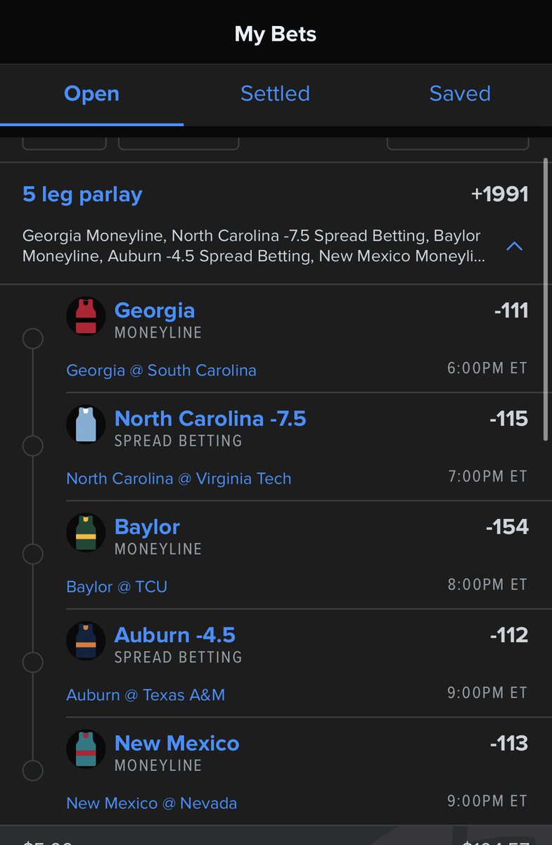 scuttadrew's tweet photo. free parlay 3/4 #CBBPicks #fanduel https://t.co/qEXIxFINIz