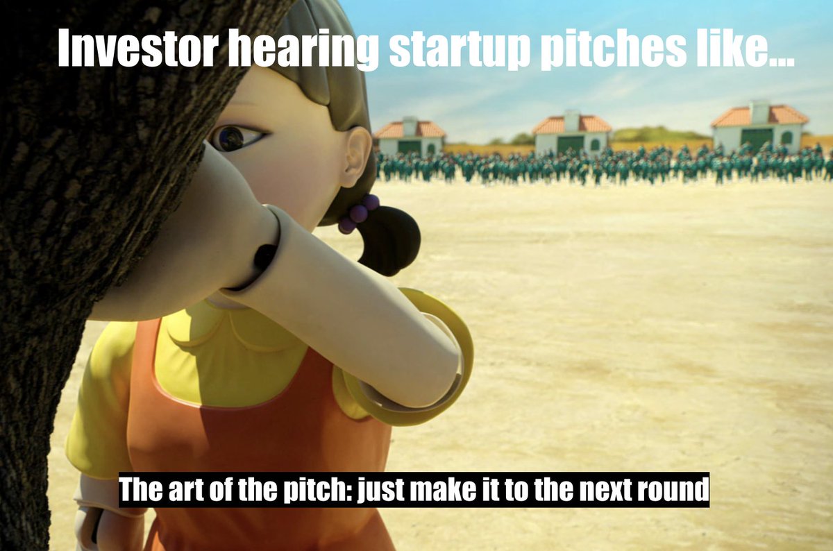 Guy Kawasaki points out that the only purpose of a pitch is not to get eliminated.  To stay in the game.