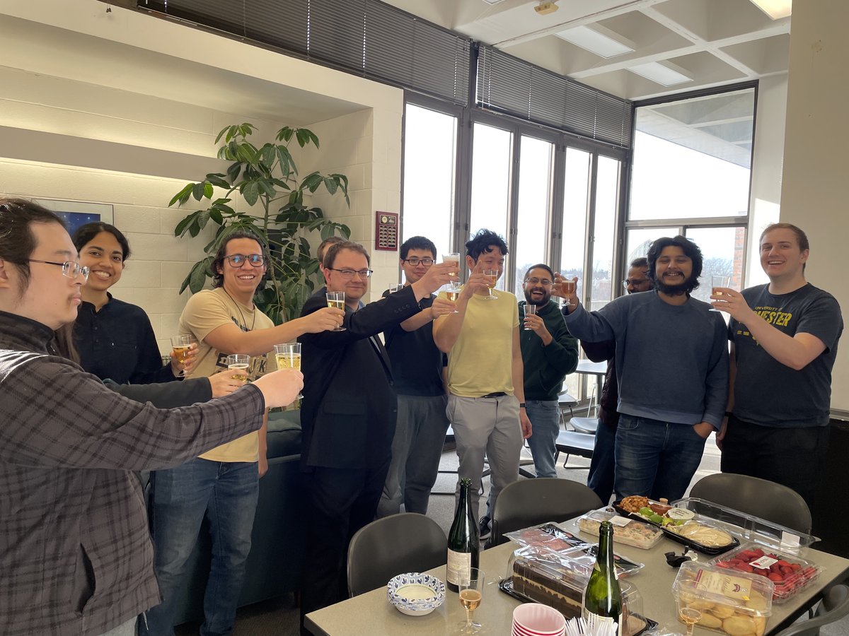 Huo Group @UofR (@huogroup) on Twitter photo Today, Braden Weight (Ph.D in Physics) defended his thesis and graduated! Braden is my first Physics Ph.D. (and the 4th one in our group)! One of the highlights of his work is actually published in <a href="/J_A_C_S/">J. Am. Chem. Soc.</a> ! Braden, great job! Really excited about your next Chapter at LANL! Today, Braden Weight (Ph.D in Physics) defended his thesis and graduated! Braden is my first Physics Ph.D. (and the 4th one in our group)! One of the highlights of his work is actually published in <a href="/J_A_C_S/">J. Am. Chem. Soc.</a> ! Braden, great job! Really excited about your next Chapter at LANL!