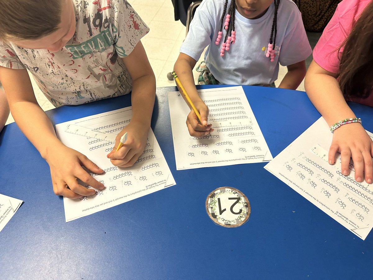 Wendy Morrow (@wendybwgail) on Twitter photo Ms. Camp’s 3rd graders practiced measuring caterpillars today to the nearest 1/2 inch and created line plots with their data. <a href="/MunfordElem/">Munford Elementary</a> <a href="/AshleyGableEDU/">Ashley Gable, NBCT</a> <a href="/M_Green0910/">Morgan Green</a> Ms. Camp’s 3rd graders practiced measuring caterpillars today to the nearest 1/2 inch and created line plots with their data. <a href="/MunfordElem/">Munford Elementary</a> <a href="/AshleyGableEDU/">Ashley Gable, NBCT</a> <a href="/M_Green0910/">Morgan Green</a>