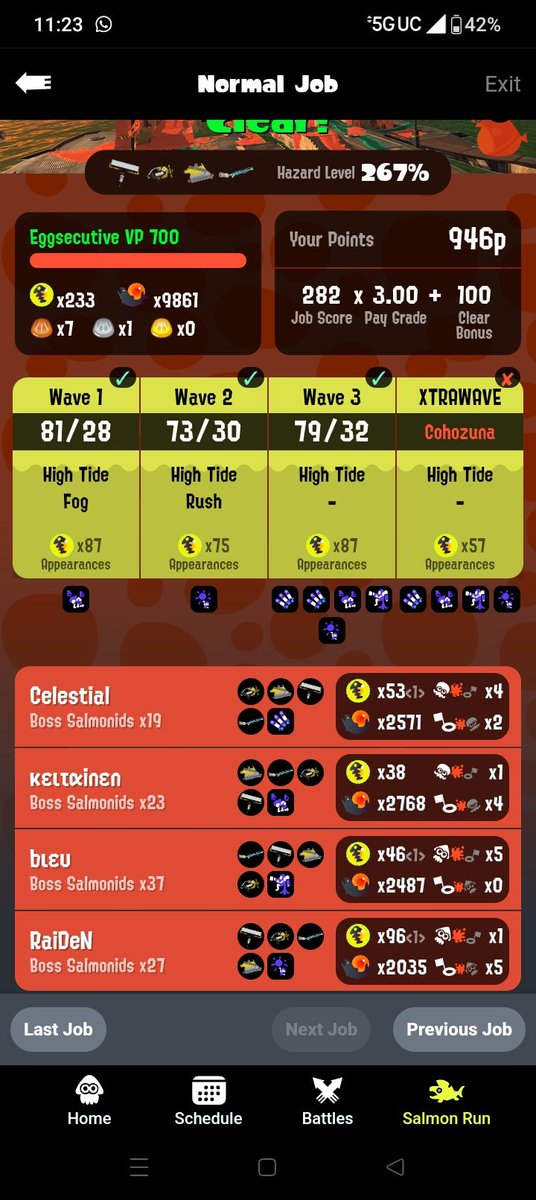 CelestialNt's tweet image. I love Salmon Run ❤️