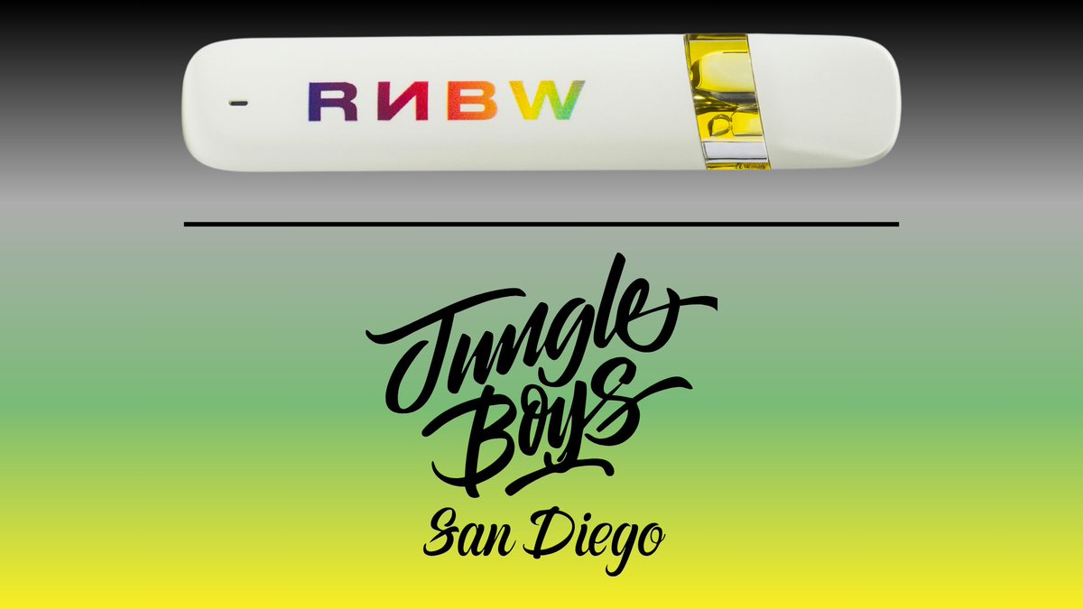 RNBW.WORLD (@rnbwworld) on Twitter photo ๐ More Big News, San Diego! ๐
RNBW Rockets & AIO Vapes are also now available at <a href="/jungleboyssd/">jungleboysandiego</a>
๐ Jungle Boys San Diego
โ
8160 Parkway Dr, La Mesa, CA 91942
๐ 7 AM โ 8:30 PM (Mon-Sun)
๐จ Stop by & stock up today!
๐ jungleboys.com/menu/jungle-boโฆ ๐ More Big News, San Diego! ๐
RNBW Rockets & AIO Vapes are also now available at <a href="/jungleboyssd/">jungleboysandiego</a>
๐ Jungle Boys San Diego
โ
8160 Parkway Dr, La Mesa, CA 91942
๐ 7 AM โ 8:30 PM (Mon-Sun)
๐จ Stop by & stock up today!
๐ jungleboys.com/menu/jungle-boโฆ