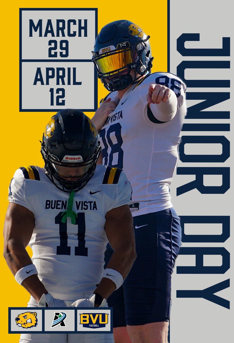 Thank you <a href="/CoachEHubbard/">Coach Hubbard</a> for the opportunity to visit the campus <a href="/BVU_Football/">BVU Football</a> <a href="/MJ_NFLDraft/">Mark Johnson</a> <a href="/BHSREDDEVILFB/">BHS Red Devil Football</a>