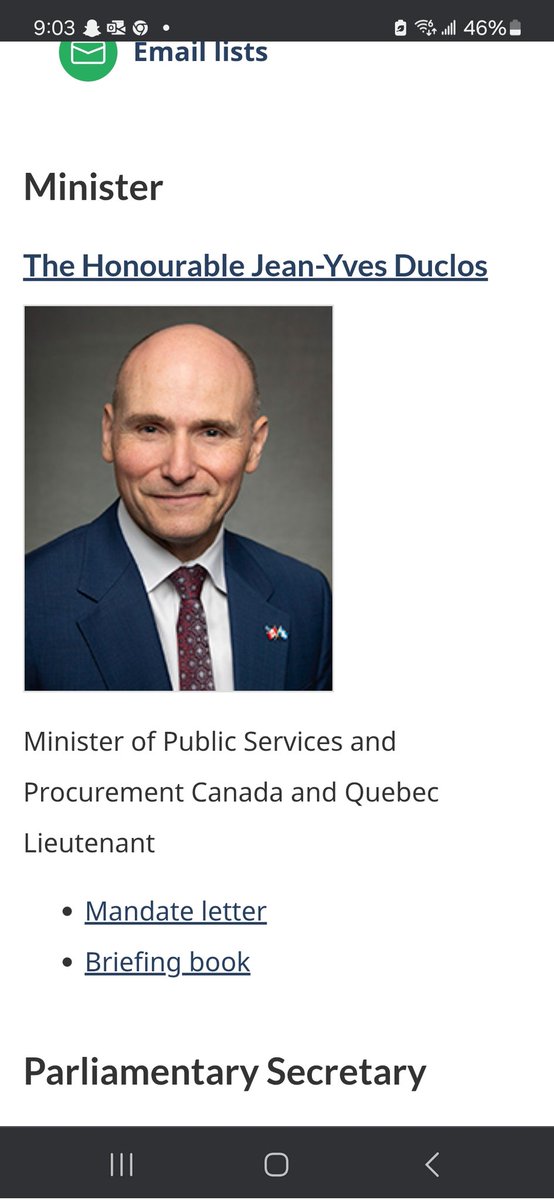 Email this Minister to ensure government spending goes to Canadian companies and not American! <a href="/VOCMNEWS/">VOCM News</a> <a href="/GasPriceWizard/">Dan McTeague</a> <a href="/PaulLaneMHA/">Paul Lane</a> <a href="/Joanne_NL/">Joanne Thompson</a> <a href="/JustinTrudeau/">Justin Trudeau</a> <a href="/PSPC_SPAC/">Public Services and Procurement Canada</a> <a href="/nlpoli/">NLpoli</a> <a href="/canpoli/">@canpoli</a> <a href="/NTVNewsNL/">NTV News</a> <a href="/liberal_party/">Liberal Party</a> <a href="/fordnation/">Doug Ford</a>
