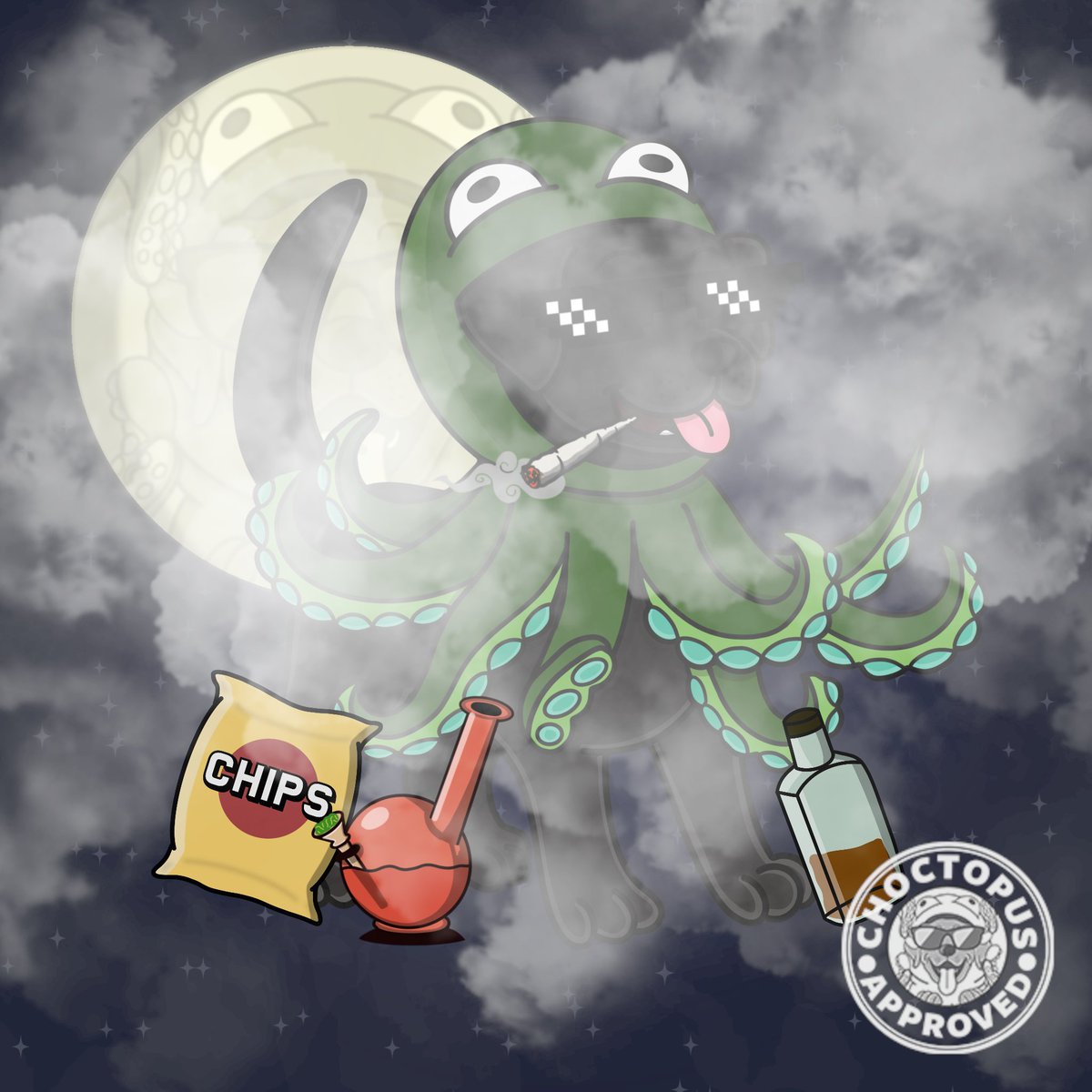 ChoctopusCrypto's tweet image. What yall think of a few of these nft previews? Tell me your favorite for a chance to win 5000 choctopus. 

Gotta be following
Gotta reply with your favorite one 
Gotta repost and tag a friend

Annnnnnnnd go! Picking in 2 hours. (More or less)