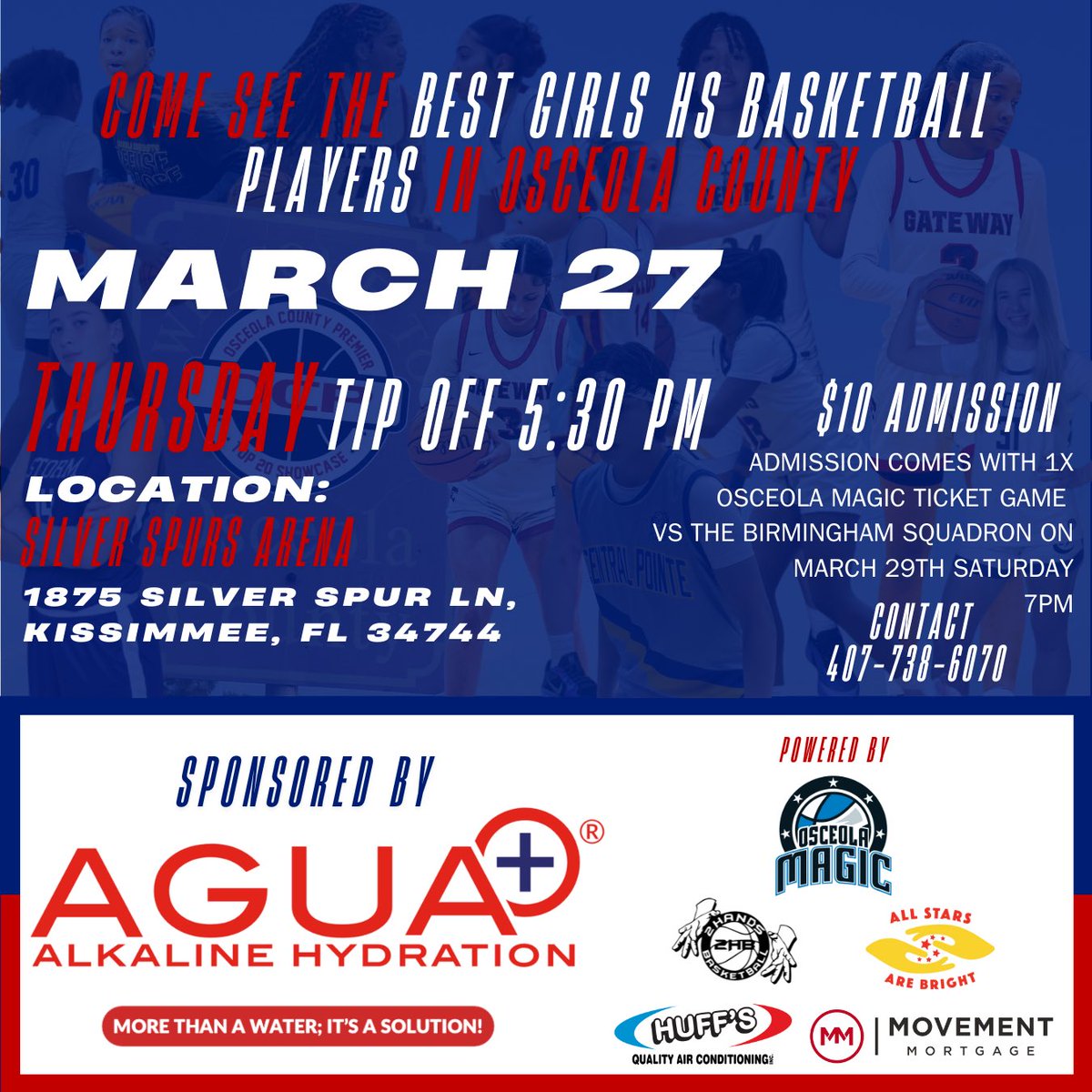 Osceola County All Star Game! Come out and show your support!