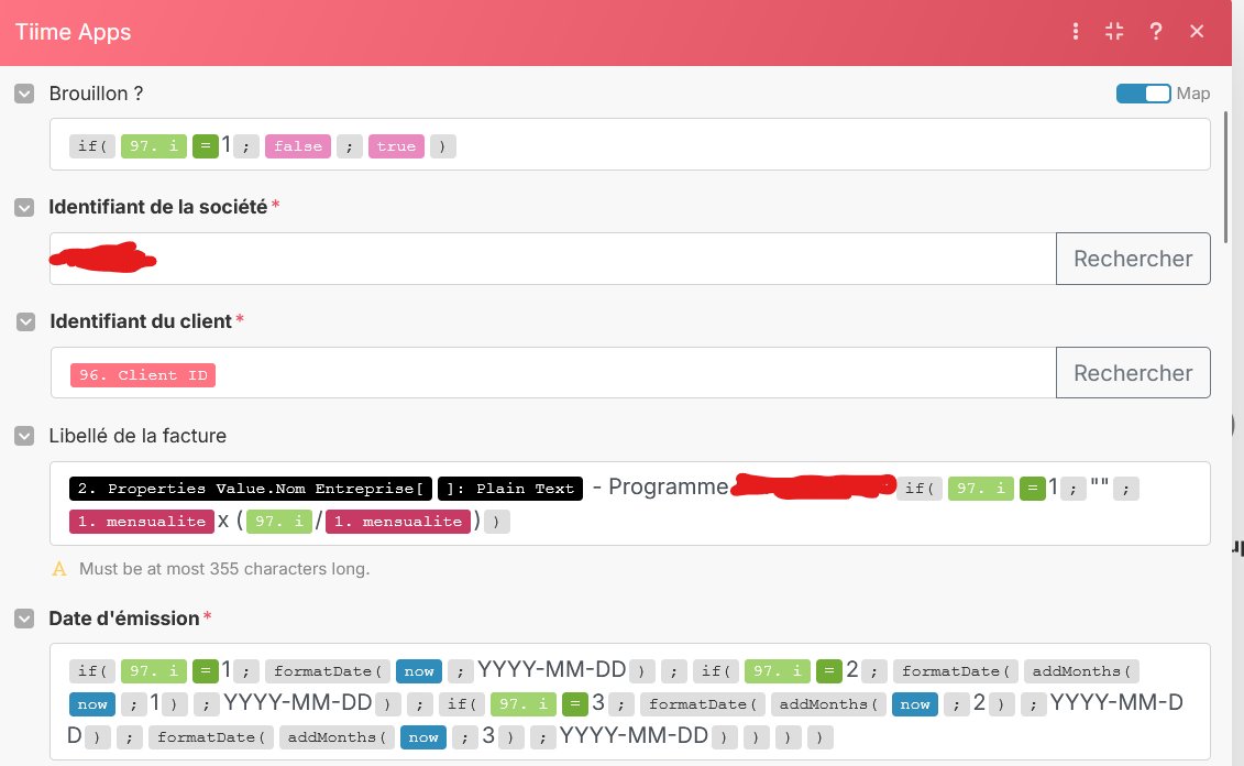 C'est fun les formules sur Make