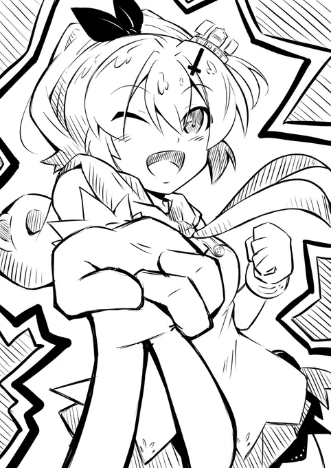 おはよございます!朝のお絵描きジャベリンです
めっさ寒いけど本日も頑張りまっしょい〜⛄️
#アズールレーン #アズレン 