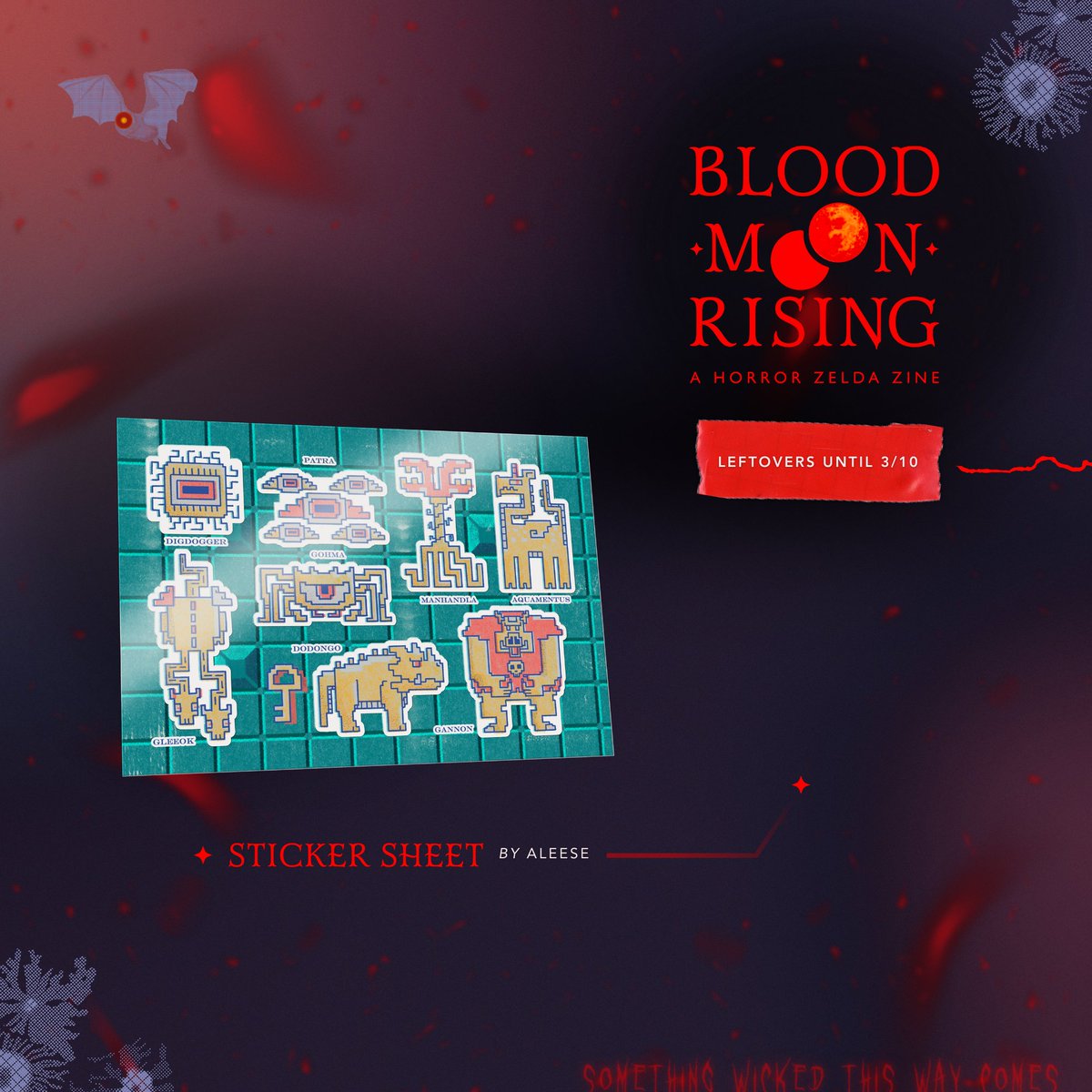 Blood Moon Rising Zine | Completed ❣️ tweet media