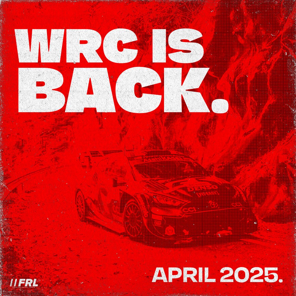 The FRL WRC League is back...

April 2025
