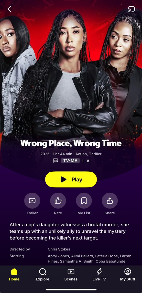 Footage Films (@footagefilms) on Twitter photo Thank you guys for the support on our new movie “Wrong Place, Wrong Time”. Out now on #tubi #wrongplacewrongtime link.tubi.tv/Q9nk5hfBtRb <a href="/Hollywoodunlckd/">Hollywood unlocked</a> <a href="/TheShadeRoom/">TheShadeRoom</a> <a href="/SpiritualWordCS/">Spiritual Word</a> Thank you guys for the support on our new movie “Wrong Place, Wrong Time”. Out now on #tubi #wrongplacewrongtime link.tubi.tv/Q9nk5hfBtRb <a href="/Hollywoodunlckd/">Hollywood unlocked</a> <a href="/TheShadeRoom/">TheShadeRoom</a> <a href="/SpiritualWordCS/">Spiritual Word</a>