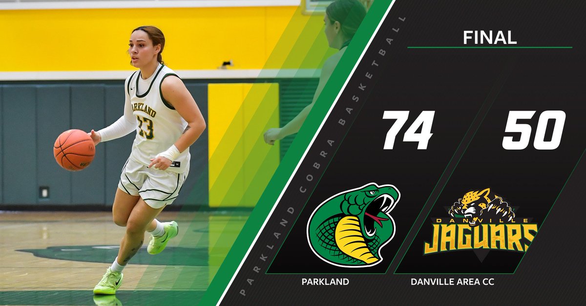 Parkland women's basketball wins the first game of the NJCAA DII Region 24 Tournament!