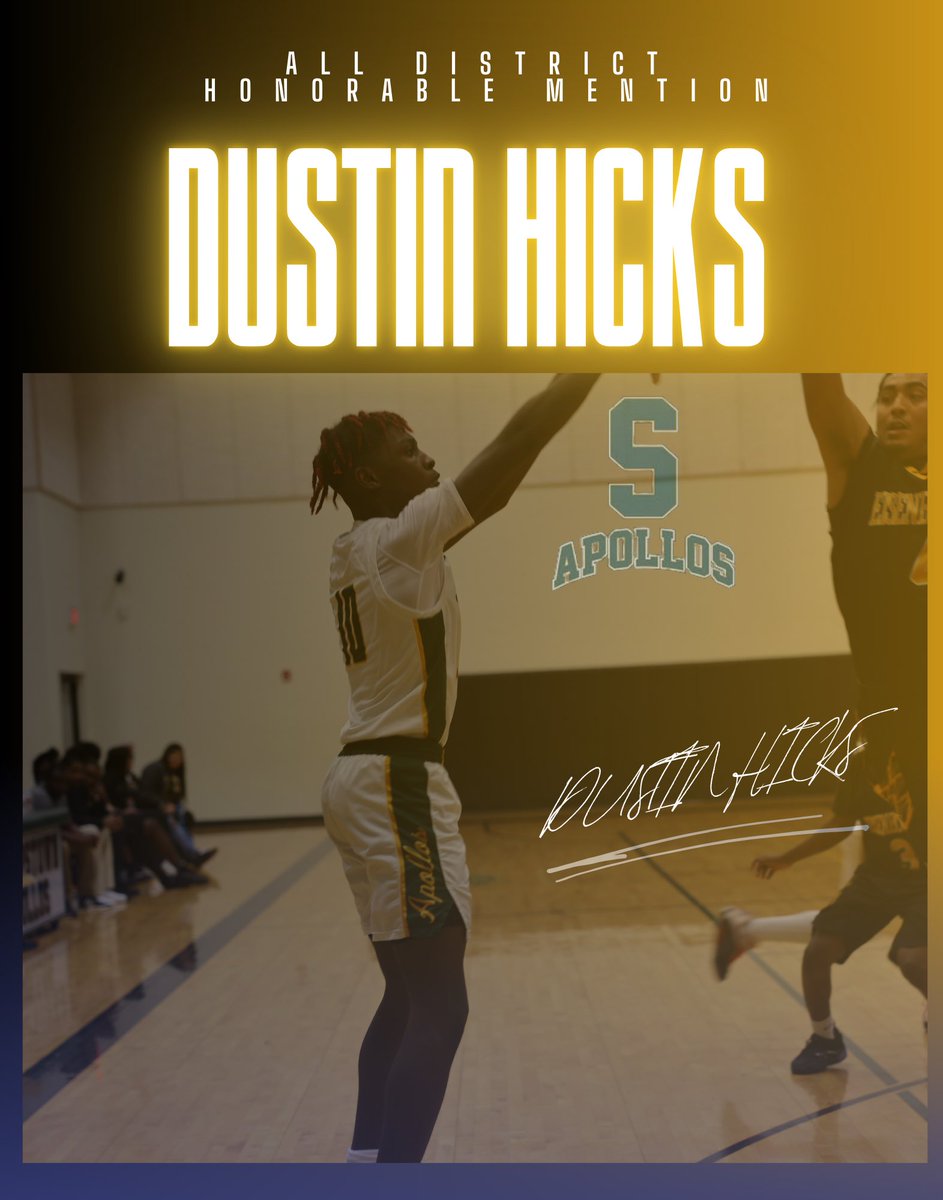 Dustin Hicks - All District Honorable Mention 

#BeGrateful