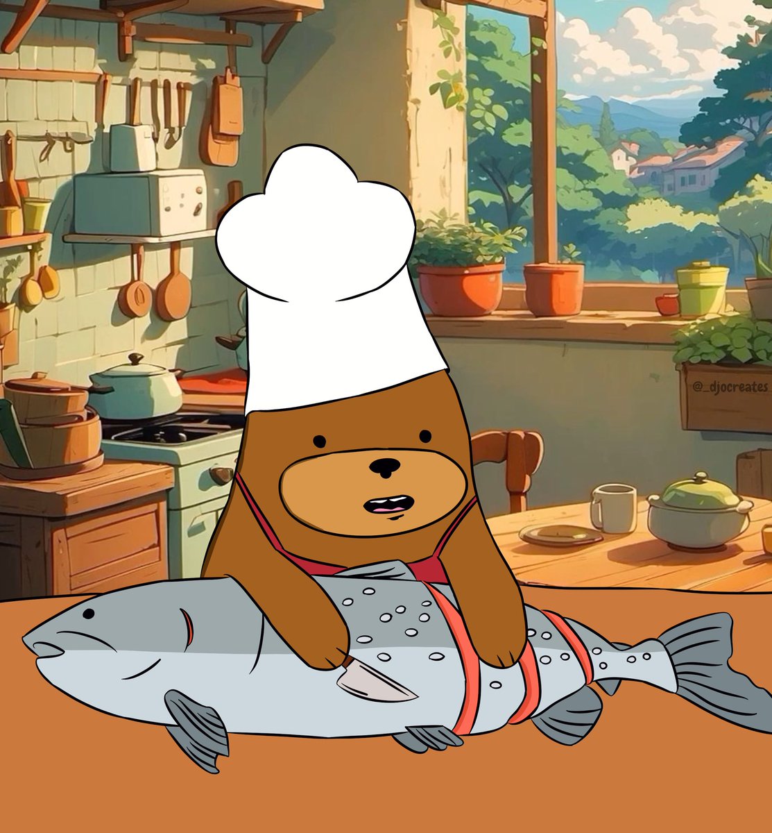 I heard <a href="/Boithebear/">BOI</a> is cooking something. 👀👨‍🍳

Are you a boi supporter??

Comment 🐻 if its good or 😭 if its not.