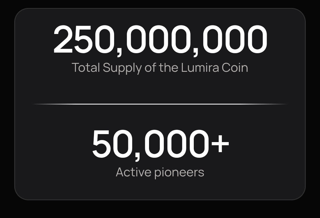 Subrata Datta (@subratadatta111) on Twitter photo Hi there! π
Same as <a href="/PiCoreTeam/">Pi Network</a>
Iβm currently mining Lumira Coins for free using the AirdropToken application.
β
Sign up with my referral code to earn +1 Lumira: sd733043
1 Lumira = $5-$10 Lunching Price
πWebsite: lumira-miner.com
$PI #PI #Picoin #PiNetwork2025 Hi there! π
Same as <a href="/PiCoreTeam/">Pi Network</a>
Iβm currently mining Lumira Coins for free using the AirdropToken application.
β
Sign up with my referral code to earn +1 Lumira: sd733043
1 Lumira = $5-$10 Lunching Price
πWebsite: lumira-miner.com
$PI #PI #Picoin #PiNetwork2025