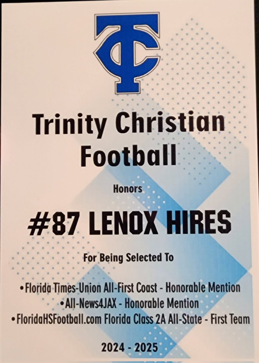 offensiveguard's tweet image. Proud of my boy for being 2-time First Team ALL STATE @LenoxHires