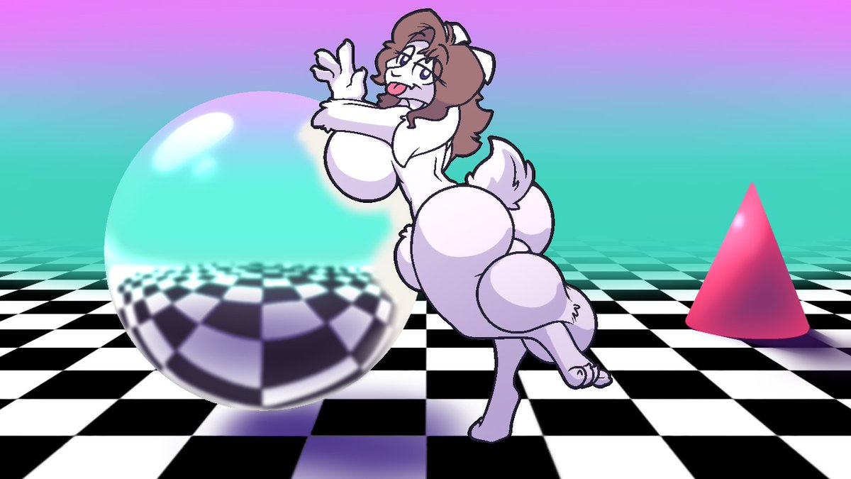 GabeGote's tweet photo. @HungyCharlotte May I pretty please also get a vore? just a tad... a medium sized vore of my goat sona perchance? A gut as tall as her that turns into softer hips and breasts and belly? https://t.co/vMbZIuGtwv