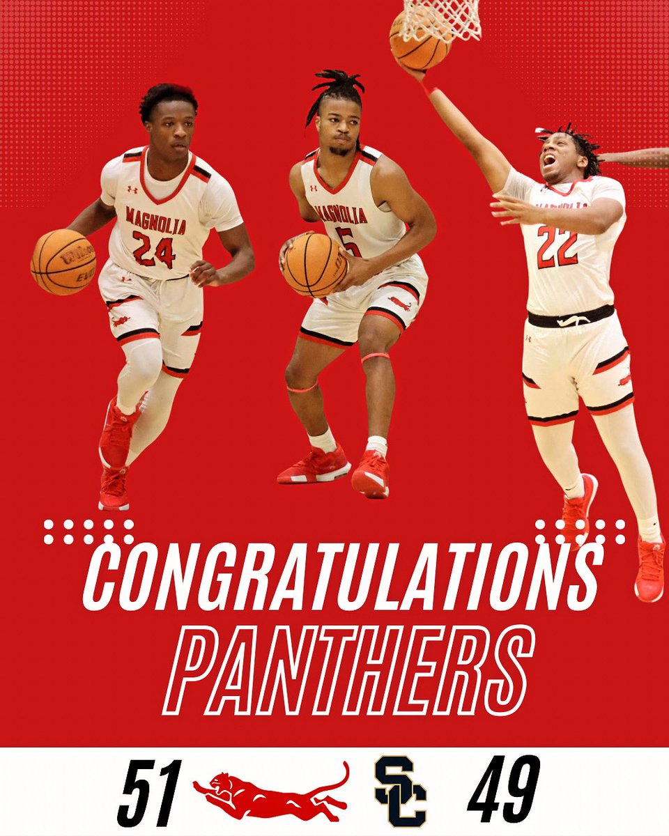 Magnolia_SD's tweet image. Congratulations to our Magnolia Panthers on advancing in the 4A State Tournament! 🏀🐾❤️
#itsagreatdaytobeapanther 

Be sure to keep up with all the games by tuning in live on Central Sports Network!