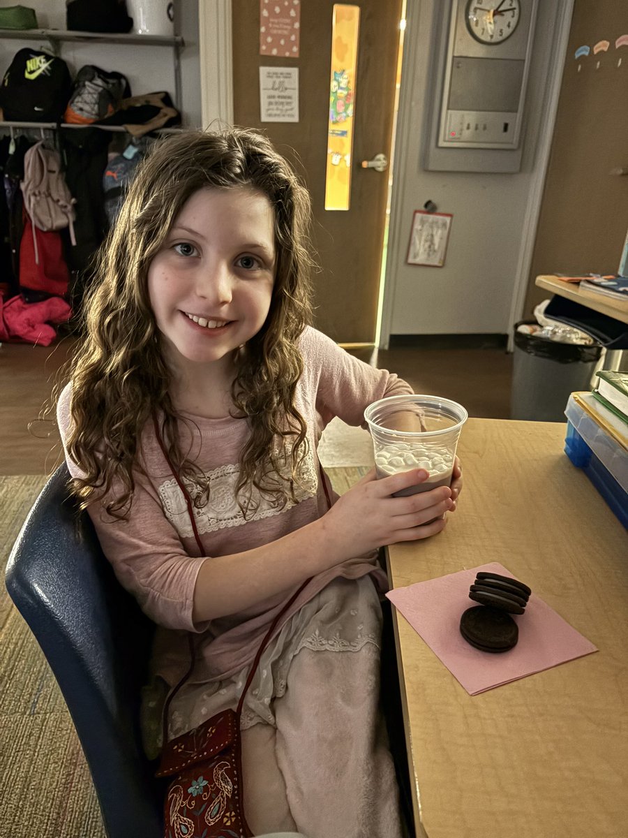 Our cocoa and cookies party on Valentine’s Day was a hit!! #5thgrade #itsworthit