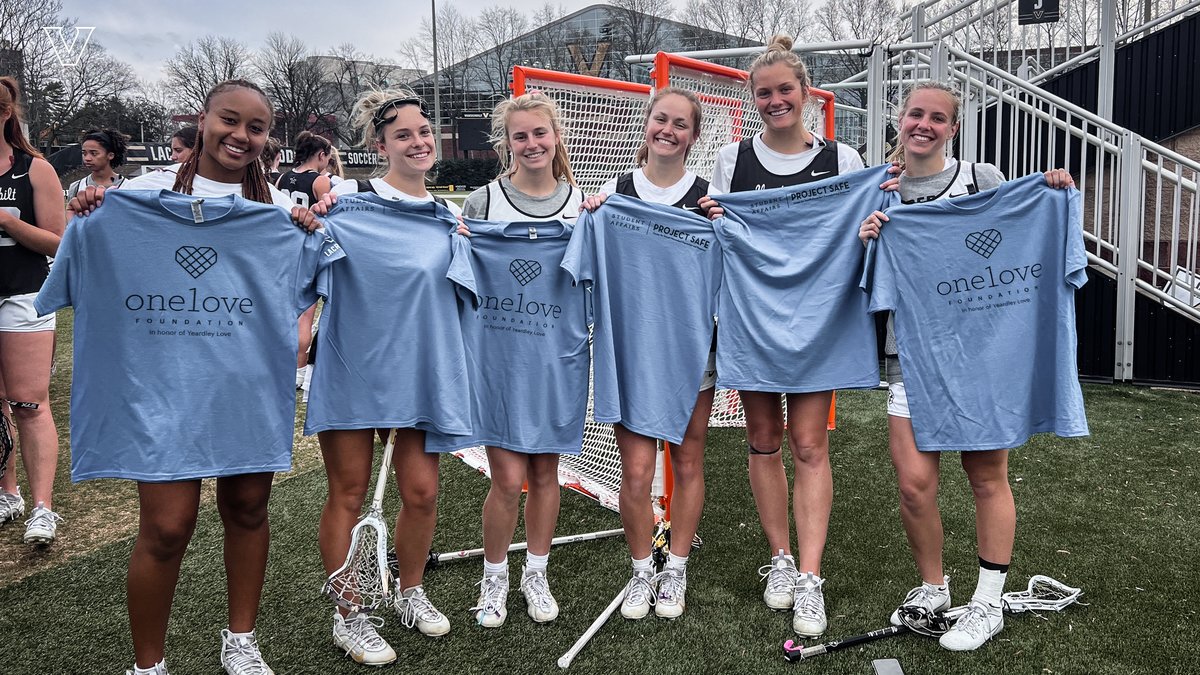 VandyLacrosse's tweet image. We are excited to host our annual One Love game tomorrow against Louisville with @VUProjectSafe. 

@Join1Love is a national non-profit to end relationship abuse. They empower young people with tools and resources to see the signs of healthy and unhealthy relationships and bring…